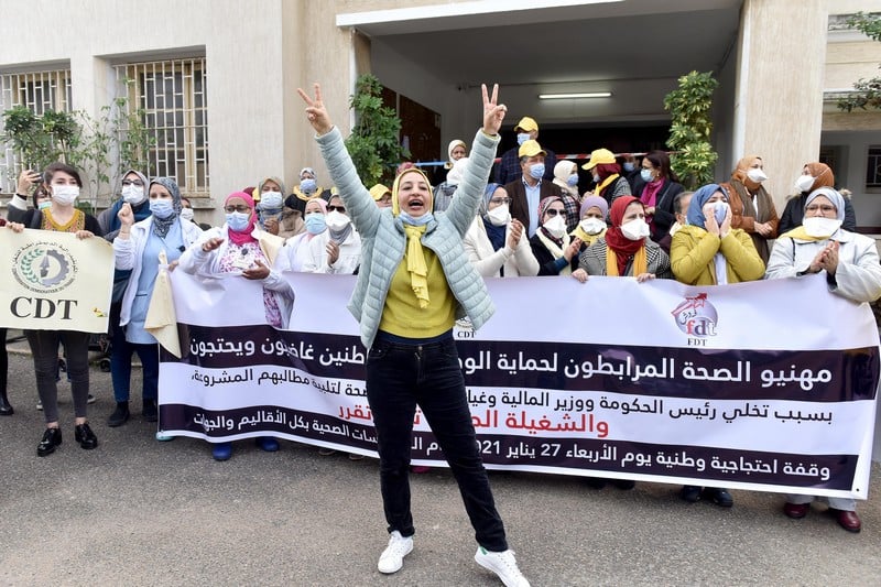 "لا مبالاة الحكومة" تخرج مهنيي الصحة إلى الشارع بوقفات احتجاجية غاضبة