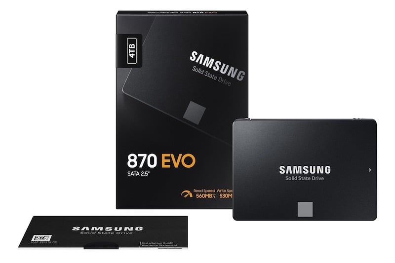 "سامسونغ" تطلق القرص SSD 870 EVO الجديد