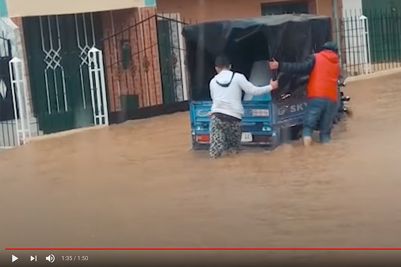 تطوان تتنفس تحت الماء