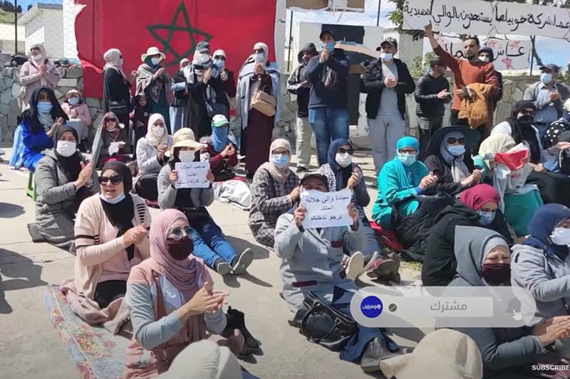 صرخة عمّال في طنجة