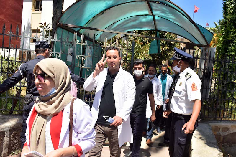 محكمة الرباط تؤجل محاكمة أساتذة متعاقدين