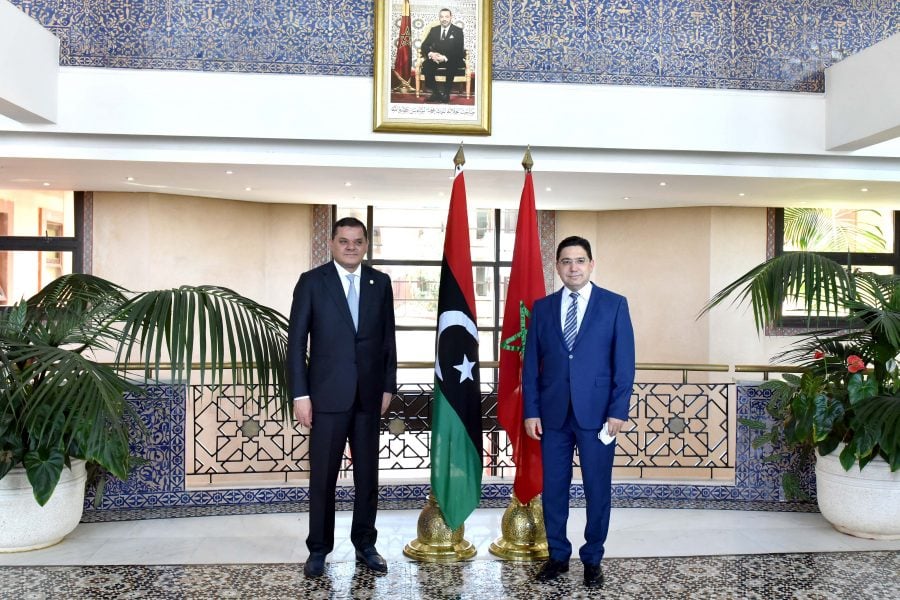 رئيس الحكومة الليبية يشيد بجهود المغرب في دعم الاستقرار السياسي والأمني