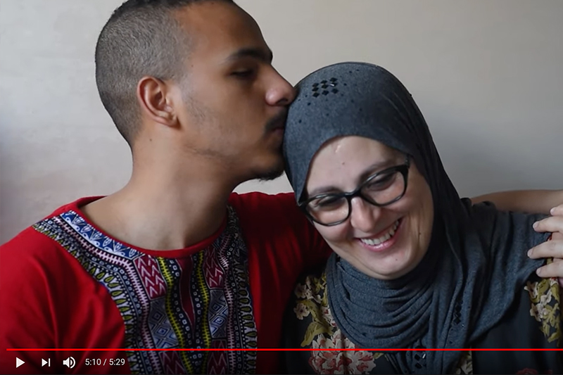 كفيف يتفوق في البكالوريا