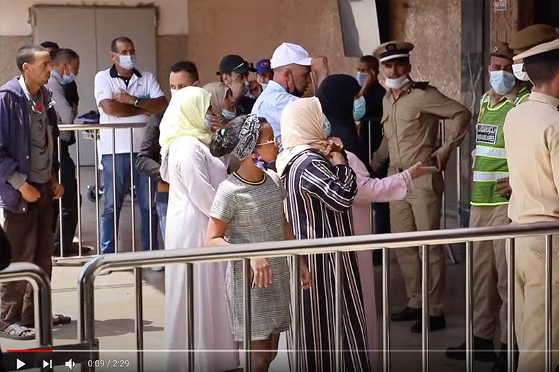 فوضى في مطار محمد الخامس