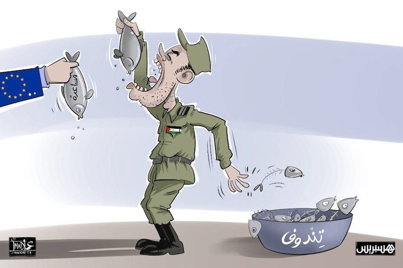 نهب المساعدات الدولية