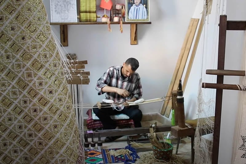 صناعة "البروكار الفاسي"