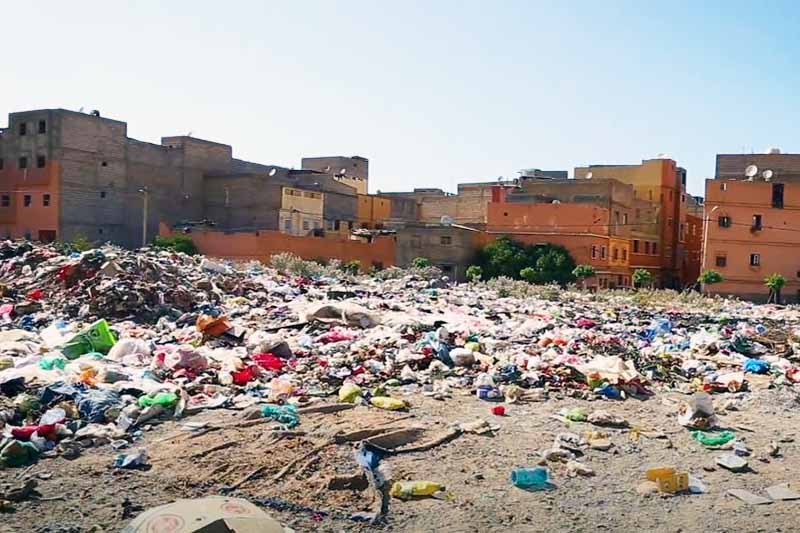 حياة وسط الأزبال