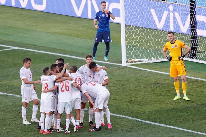 إسبانيا تكتسح سلوفاكيا بخماسية.. والسويد تسحق بولونيا في "يورو 2020"