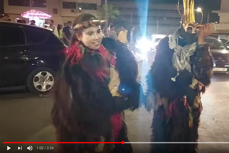 احتفالات بوجلود في أكادير