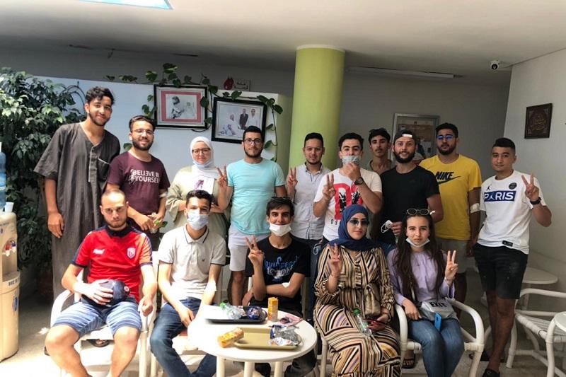 الشبيبة الاتحادية تتبرع بأكياس الدم بمدينة تطوان‎