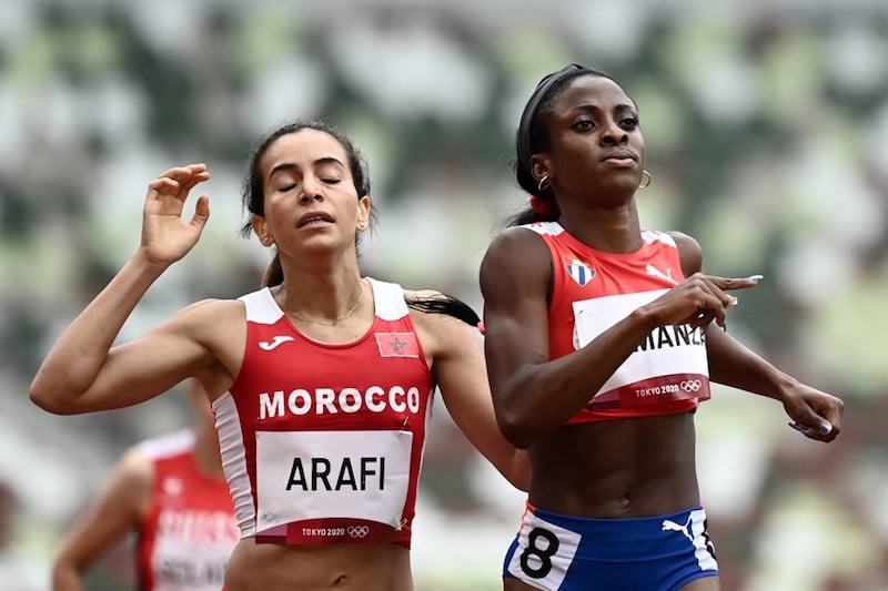 العرافي تنسحب من سباق 1500 متر في الأولمبياد