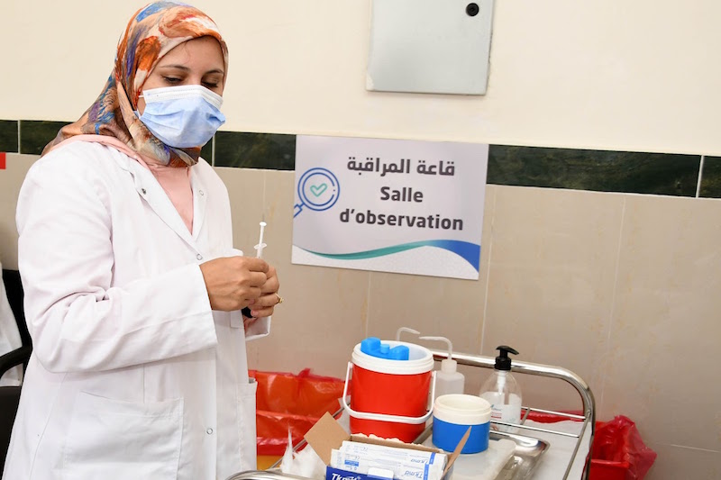 افتتاح أول مركز رقمي ومندمج للتلقيح بالمغرب