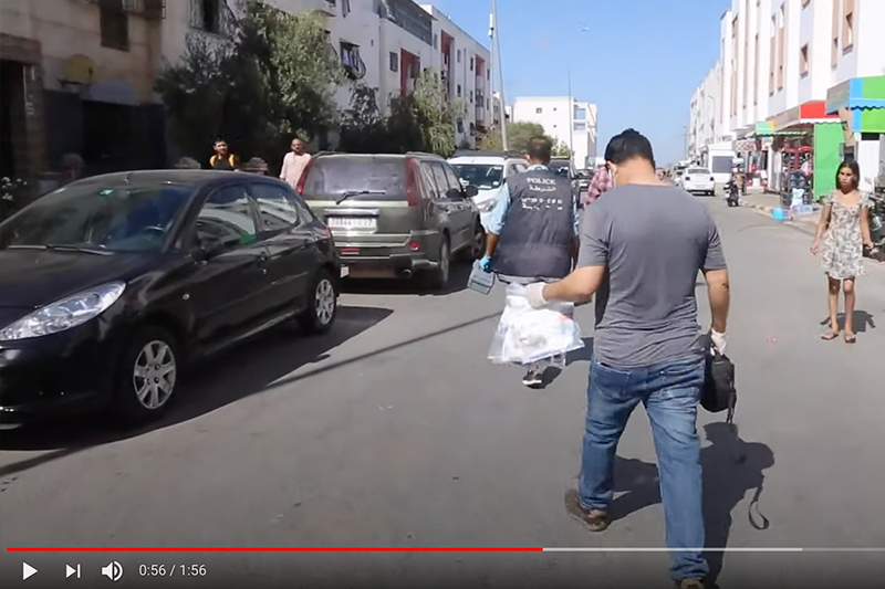 العثور على متفجرات بالبيضاء