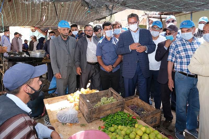 أخنوش يعد بتقديم الأفضل لساكنة مدينة أكادير