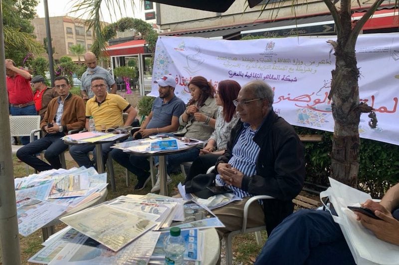 "شبكة المقاهي" تضخ الحياة في الجسم الثقافي المغربي بإمكانيات بسيطة