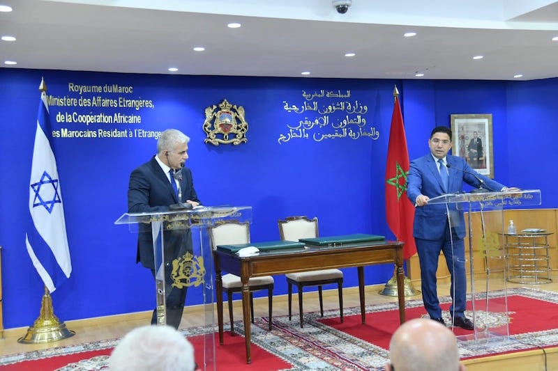 بوريطة: آفاق واعدة تنتظر المغرب وإسرائيل .. و10 اتفاقيات جاهزة للتوقيع