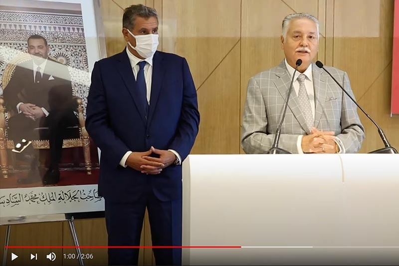 مشاورات أخنوش وبنعبد الله