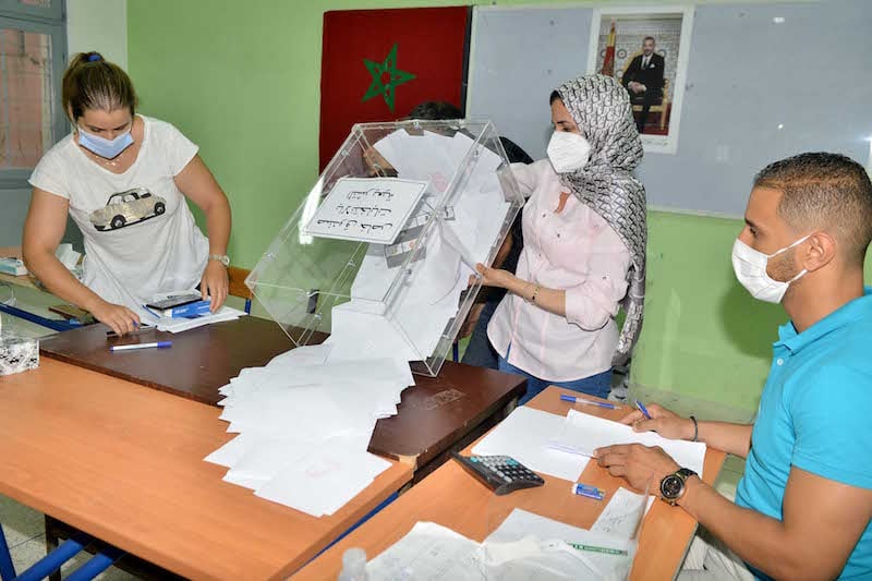 النتائج الأولية تضع "البام" في الصدارة بوجدة