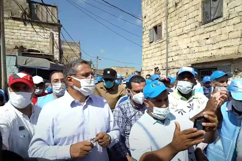 أخنوش وسط ساكنة الهراويين