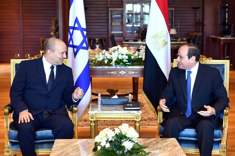 رئيس الوزراء الإسرائيلي يزور مصر لأول مرة