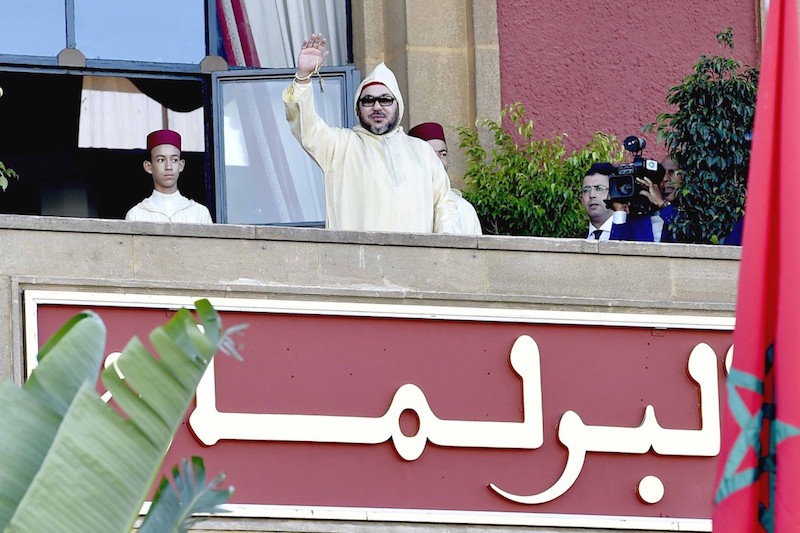 الملك محمد السادس يفتتح البرلمان "عن بعد"