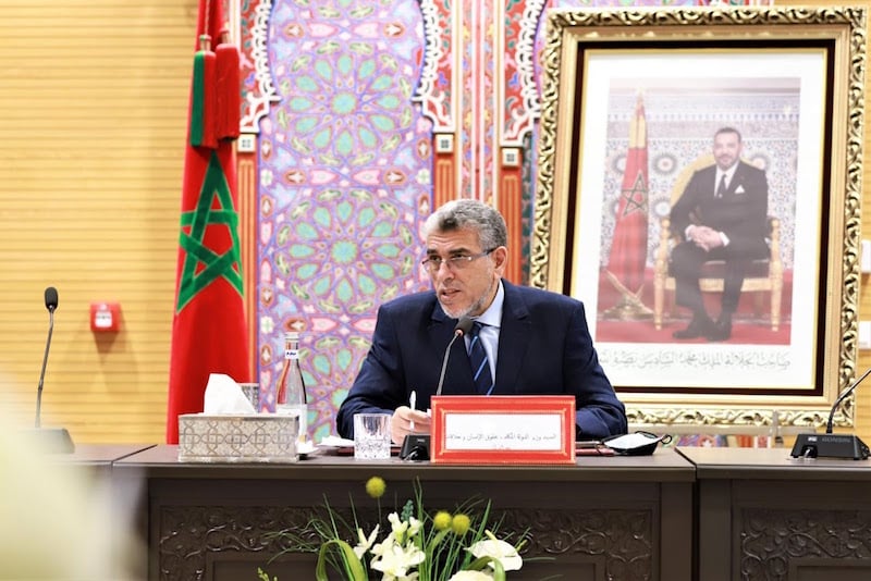 الرميد يتلقى رسالة من الملك محمد السادس