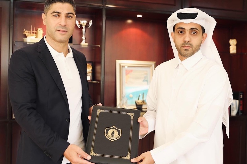 يوسف السفري يشرف على تداريب نادي قطر