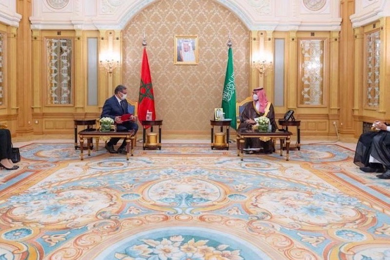 أخنوش يسلم ولي عهد السعودية رسالة ملكية