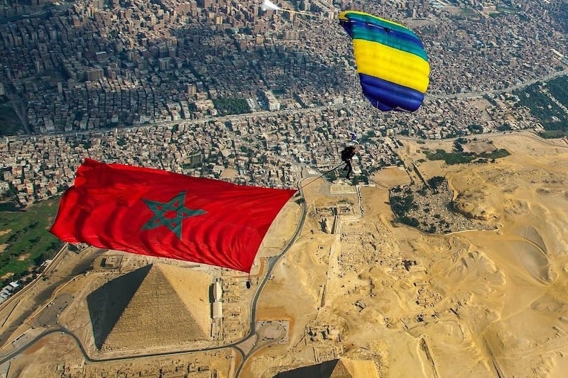 المظلي المغربي البقالي يشتكي "حيف سفارة الرباط" في العاصمة المصرية