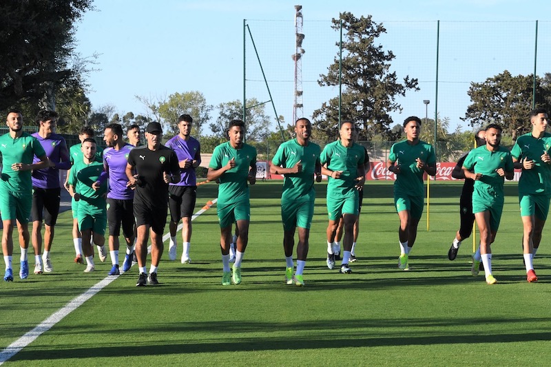 المنتخب المغربي ينهي الاستعداد لمواجهة غينيا
