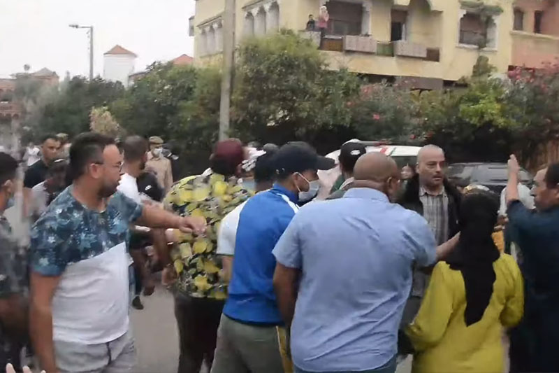 ملاسنات بمقاطعة مولاي رشيد