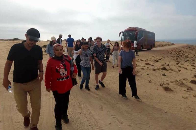 تبادل الخبرات يقود وفدا طلابيا أمريكيا إلى تزنيت