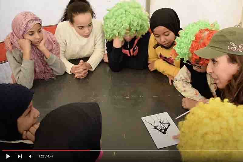 ورشة للأطفال ذوي الإعاقة