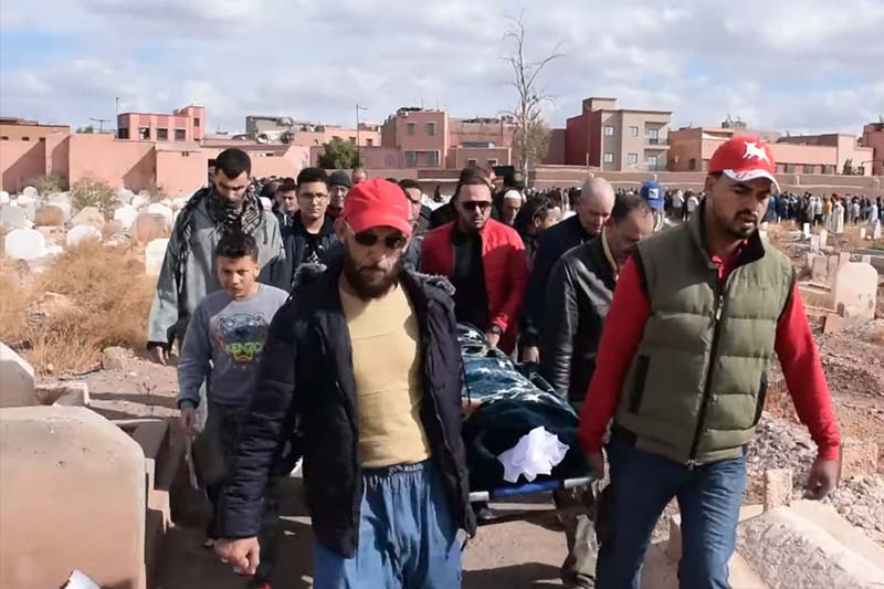 جنازة الفنانة مليكة الخالدي