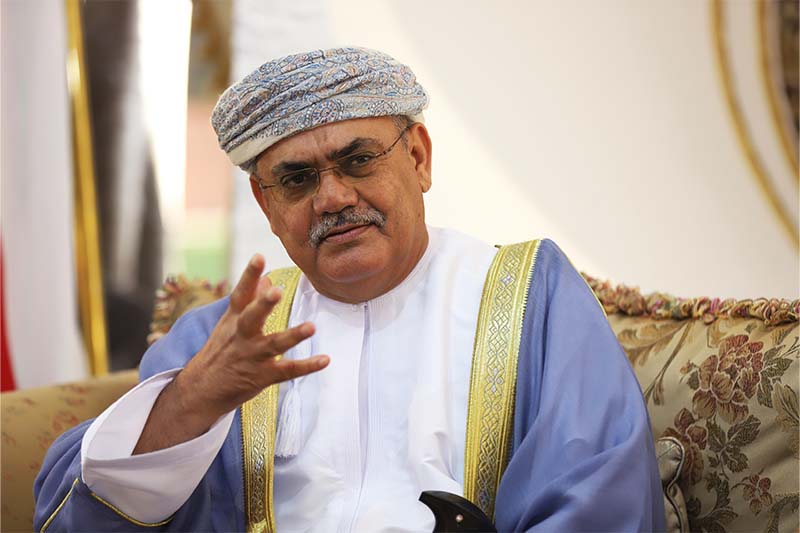 مع سفير سلطنة عمان