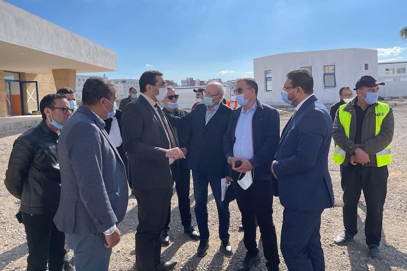 عامل المضيق يحث على تسريع بناء مشفى مرتيل