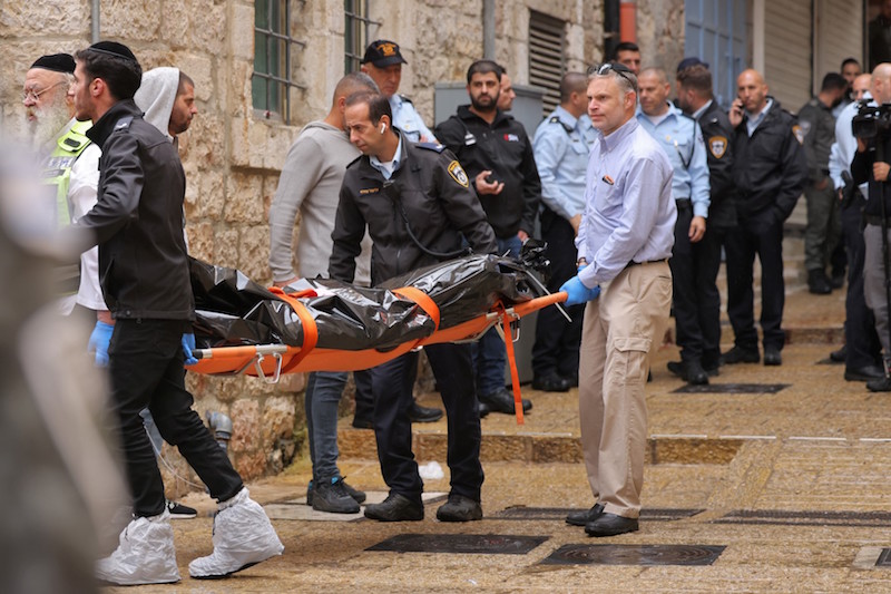 قتيل وثلاثة جرحى في هجوم مسلح بالقدس‎‎