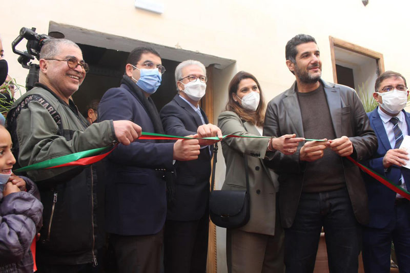 بنسعيد يفتتح مركز "نجوم جامع الفنا" بمراكش
