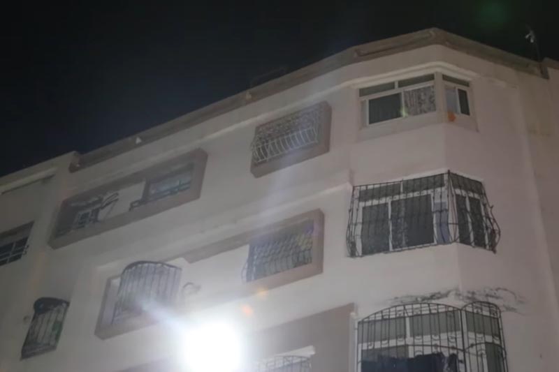 سقوط زوجين من عمارة في سلا
