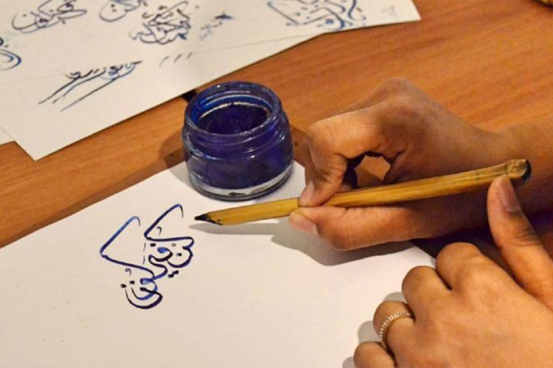 الخط العربي ضمن قائمة اليونسكو