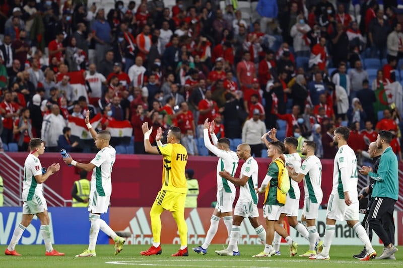 "الرديف" يواجه الجزائر في ربع نهائي كأس العرب