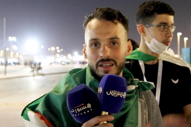 آراء مشجعين جزائريين