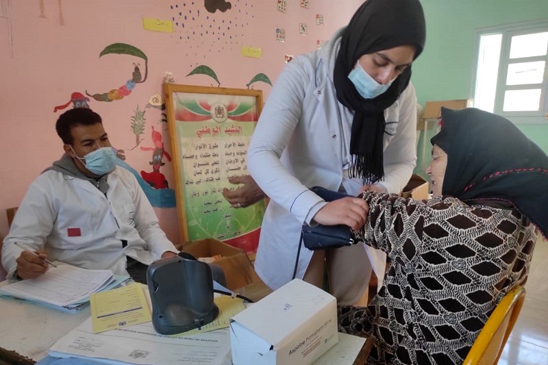عملية "رعاية" تواجه تداعيات البرد بأزيلال