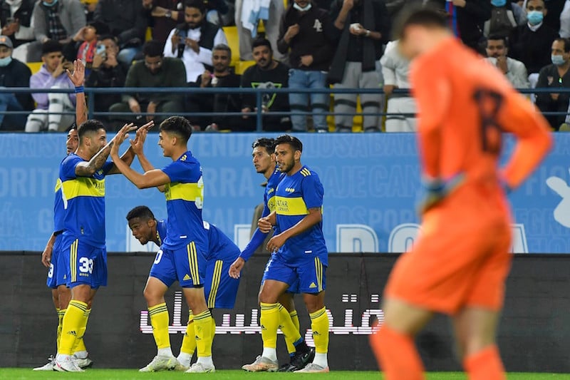 نادي "بوكا" يهزم برشلونة في كأس مارادونا