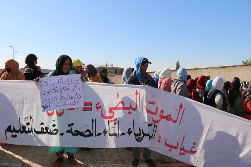مطالب ملحة تغضب الساكنة في منطقة "أدوز"