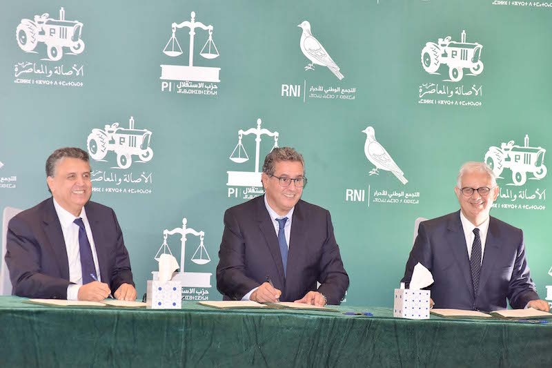 ميثاق الأغلبية الحكومية يُحدث هيئات تنسيقية لتحقيق عشرة أهداف