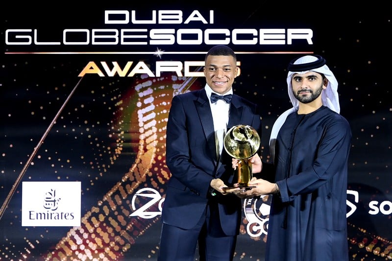 غلوب سوكر: مبابي أفضل لاعب في السنة