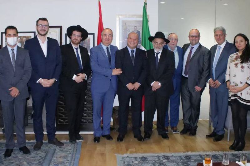 احتفال يجمع سفيرَي المغرب وإسرائيل بالمكسيك