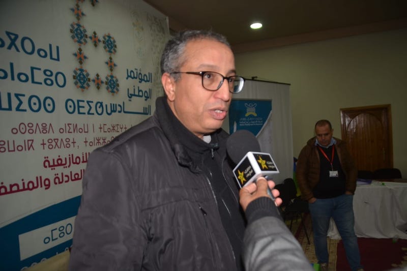 يوسف لعرج رئيسا جديدا لشبكة "أزطا أمازيغ"