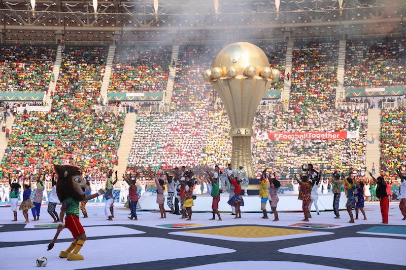 افتتاح بطولة كأس أمم أفريقيا بحفل بسيط